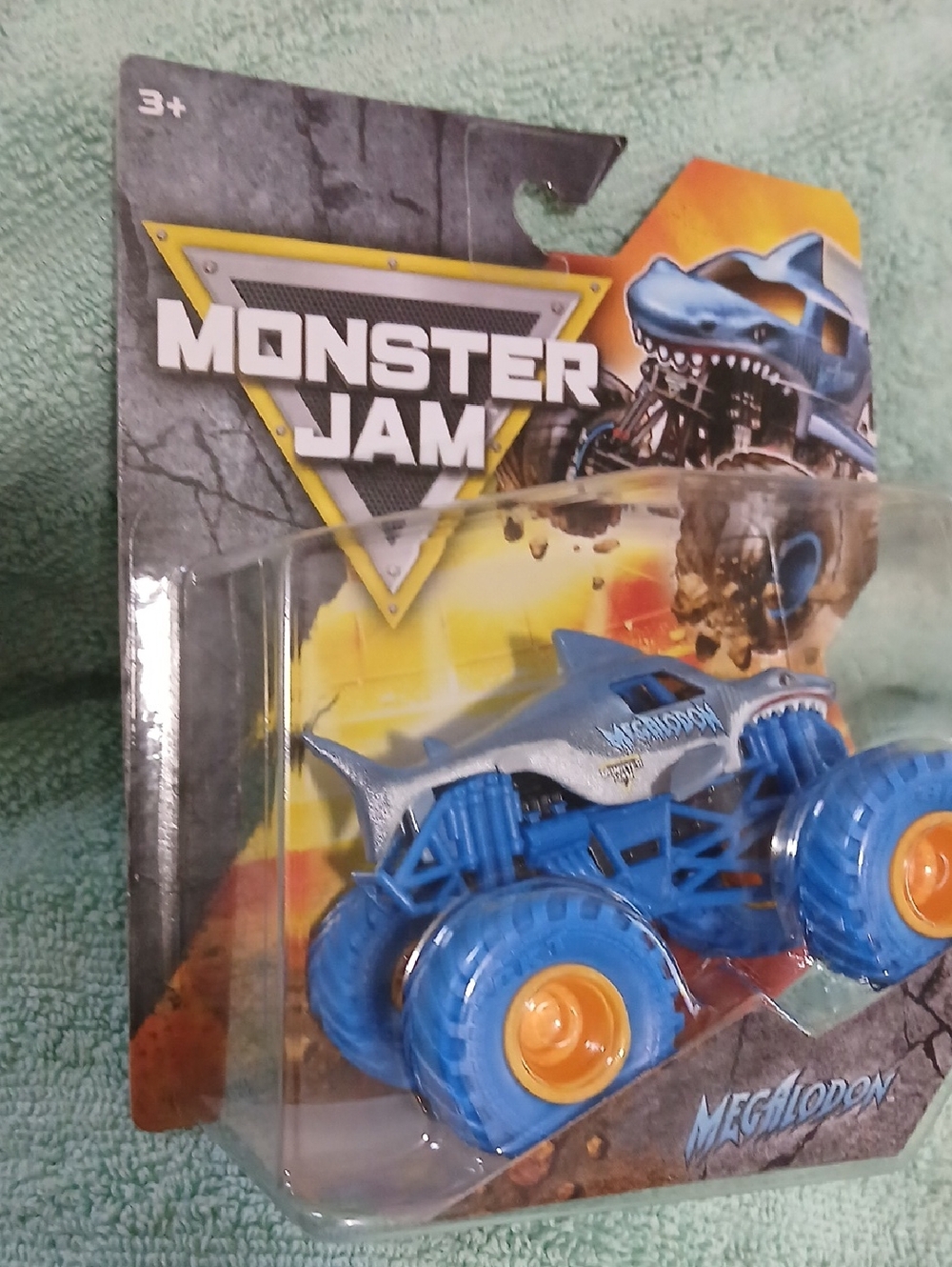 Monster Jam MegaLodon Monster Truck Toy - Blue